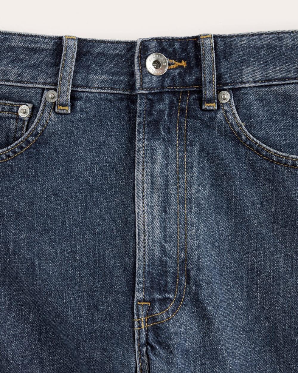 The A-Line Denim Short | Ocean